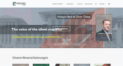 Desktop Screenshot of manzara-verlag.de